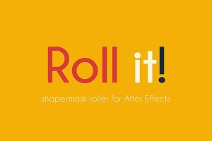 【AE脚本】趣味滚动旋转车轮MG动画制作脚本 Roll It! v1.3.1 +使用教程