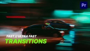 【AE/PR模板】100多种快速视频切换过渡无缝转场动画预设 Ultra Fast Transitions