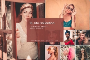 【LR预设】5款恬静自然生活日常街拍摄影调色Lightroom预设 16. Life Collection – Lightroom