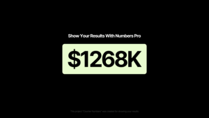 【PR模板】简洁时尚自定义数字信息翻滚标题动画 Numbers Pro
