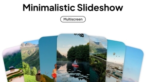 【AE模板】简约动感照片视频相册幻灯片动画 Minimalistic Slideshow