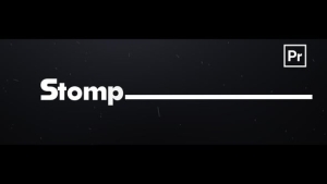 【PR模板】动感节奏卡点文本标题视频开场动画 Stomp Opener for Premiere Pro