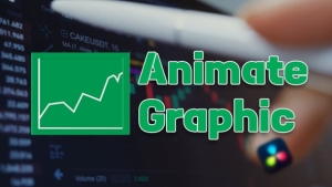 【达芬奇插件】市场营销简洁折线图形数据演示动画 Animate Sales Graphic Template 汉化版