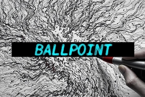 【AE/PR插件】模拟圆珠笔绘画笔触纹理效果 Ballpoint v1.5.1 Win/Mac汉化版