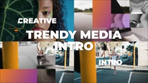 【FCPX插件】潮流时尚相册视频幻灯片图文排版开场动画 Trendy Media Opener 汉化版