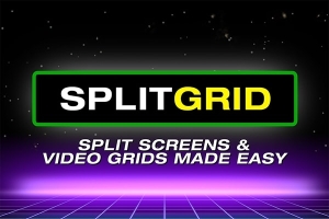 【AE脚本】快速添加视频网格分屏动画制作工具 SplitGrid v1.3 汉化版 +使用教程