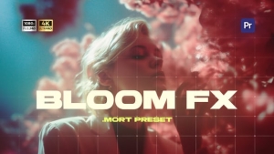 【PR模板】梦幻优雅柔和电影级光晕视频叠加效果 Bloom FX Overlay