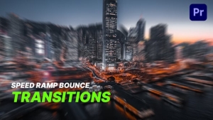 【PR模板】15种视频抖动回旋速度渐变变速效果转场预设 Boomerang Speed Ramp Transitions