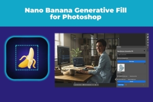 【PS插件】使用AI大模型智能生成填充绘图创意设计插件 Nano Banana Generative Fill for Photoshop v2.3.0 汉化版