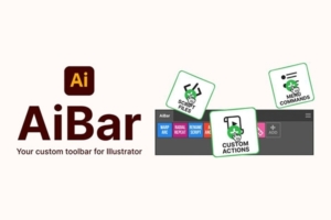 【Ai脚本】Illustrator 自定义插件动作脚本命令工具栏管理工具 AiBar v1.1.0 汉化版 +使用教程