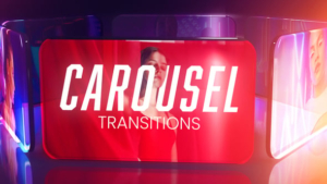 【达芬奇插件】3D卡片旋转滑动轮播视频转场动画预设 Carousel Transitions 汉化版