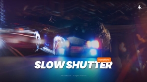 【AE模板】相机慢速快门模糊残影光晕转场特效 Slow Shutter Transitions