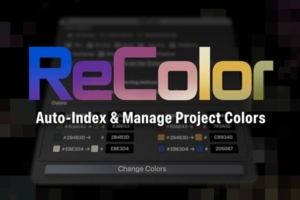 【AE脚本】AE项目全局颜色扫描批量修改替换工具 ReColor v1.05 汉化版
