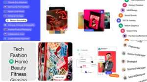【AE模板】简约时尚卡片列表同步轮播展示动画 Carousel Sliders
