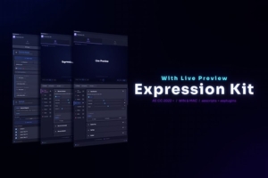 【AE脚本】140+专业表达式预设工具包 Expression Kit v1.0.0 汉化版 +使用教程