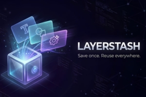 【AE脚本】AE图层属性表达式一键保存复用管理工具 LayerStash v1.7 汉化版