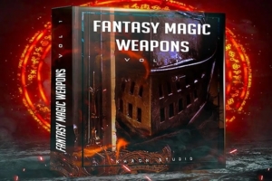 【配乐音效】173个奇幻武器魔法弓箭战斗咒语电影游戏配乐音效 Khron Studio – Fantasy Magic Weapons Vol 1
