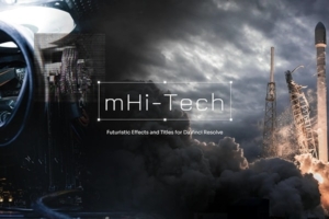 【达芬奇插件】37个时尚科幻HUD数字屏幕图形元素标题特效转场预设 motionVFX – mHi-Tech 汉化版