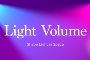 【AE插件】三维体积灯光效果插件 Light Volume v1.0.0 Win/Mac汉化版 +使用教程
