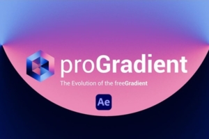 【AE插件】AE高级渐变背景动画生成插件 proGradient v1.2.0 Win/Mac版