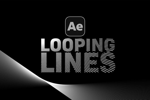 【AE脚本】抽象艺术线条循环背景动画生成工具 Looping Lines v1.0.2 汉化版 +使用教程