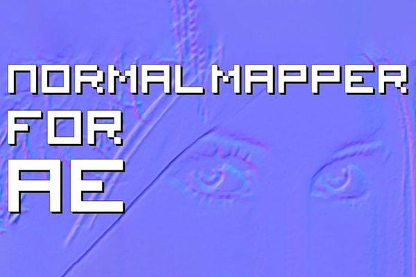 【AE插件】AE快速生成法线贴图浮雕效果 Normal Mapper for AE v1.4 Win/Mac版