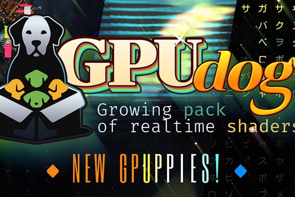 【AE插件】AE实时故障扭曲风格化色彩视觉特效GPU加速插件 GPUDog v1.3.5 Win/Mac版 +使用教程