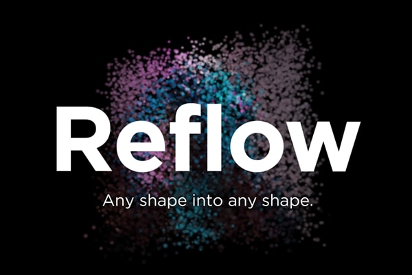【AE插件】图层溶解粒子形态汇聚转换重组插件 Reflow v1.2 Win/Mac汉化版 +使用教程