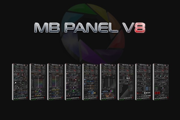 【PS插件】摄影后期AI自动全流程调色修图面板插件 MB Panel V8 – Plug-in per Photoshop 汉化版 +使用教程