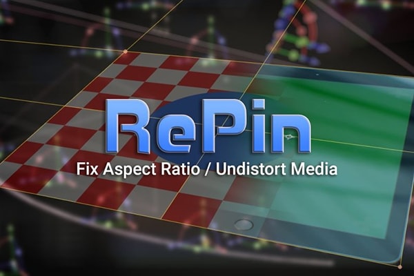 【AE脚本】素材图层角点透视校正跟踪稳定映射脚本 RePin v1.0