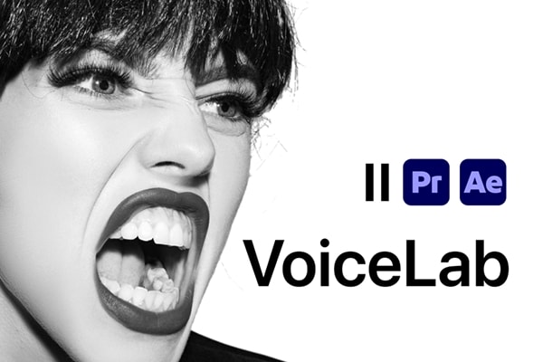 【AE/PR脚本】智能AI语音配音变声音效生成工具 VoiceLab v0.0.1 汉化版 +使用教程