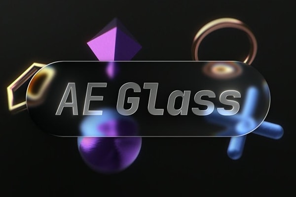 【AE插件】真实半透明液态玻璃磨砂折射效果模拟插件 AE Glass v1.0.0 Win/Mac汉化版 +使用教程